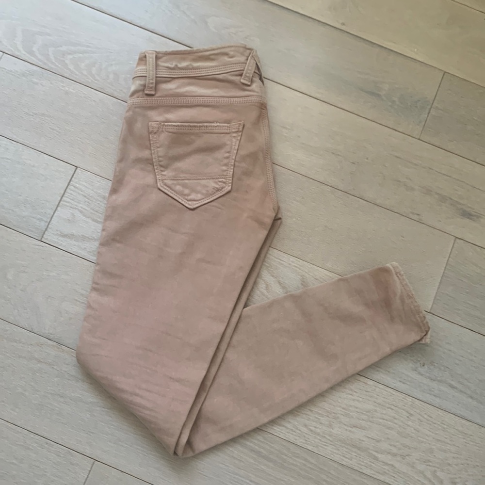 Cycle Distressed Skinny Jeans